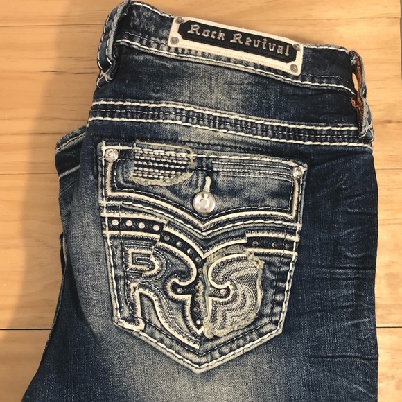 Rock Revival Denim - Women’s Rock Revival Ferry Straight - Size 32x34